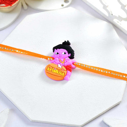 Cute Krishna Rakhi for Kids | Cartoon Rakhi for Raksha Bandhan 2025 - SR31