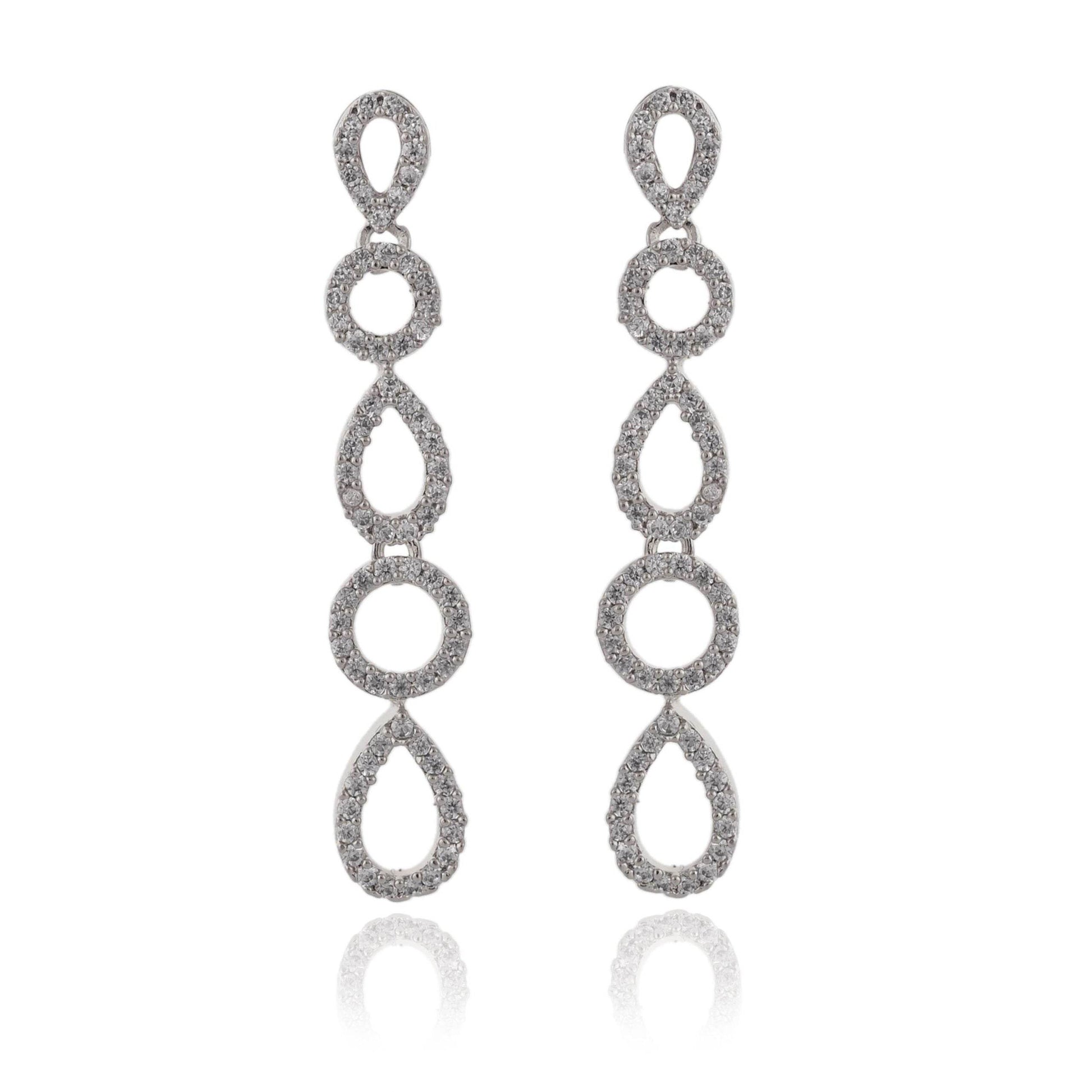 Fashionable Handcrafted CZ Necklace for Women: Eye-catching and Glamorous T4 Jewels