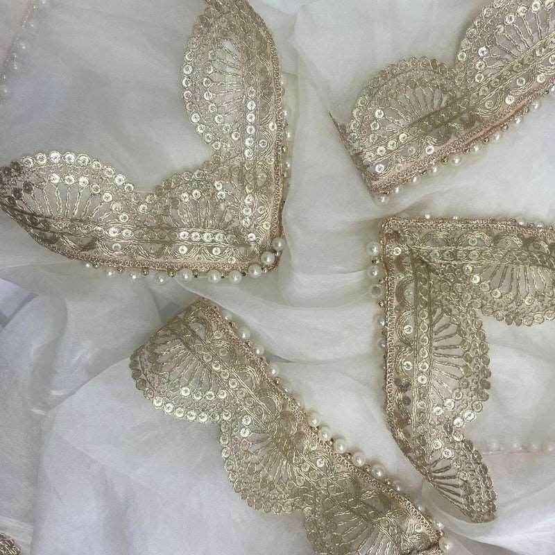 Ayesha Wedding Bridal Name Customize Chunni/Dupatta - T4 Jewels