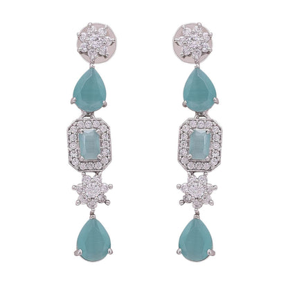 Charming Handcrafted CZ Necklace Set - A Lovely and Feminine Jewelry Piece T4 Jewels