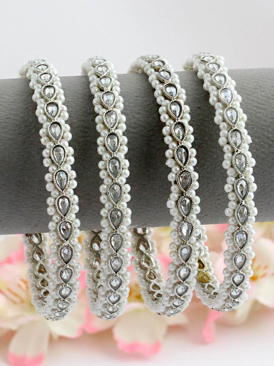 Sukriti Bangle Set Silver 2.1O T4 Jewels