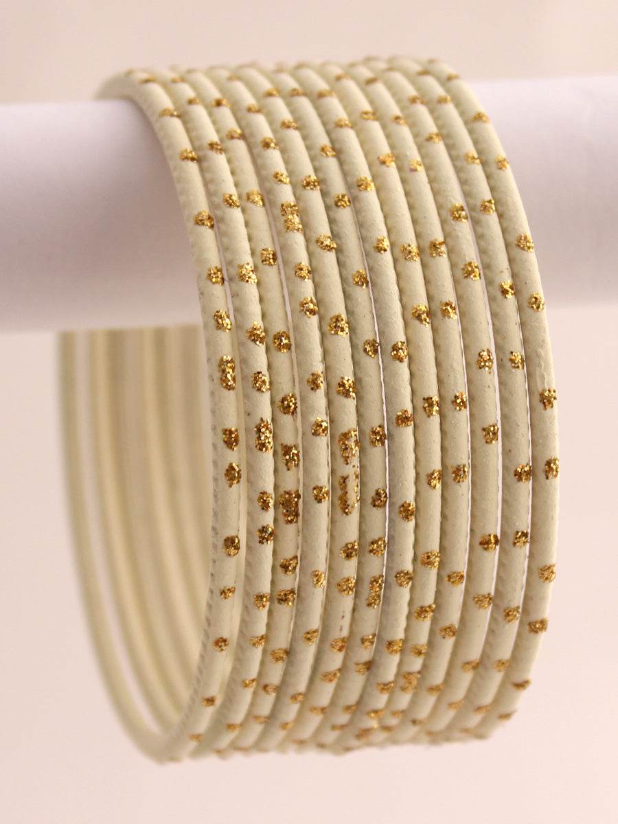 Sia Bangle Set Ivory T4 Jewels