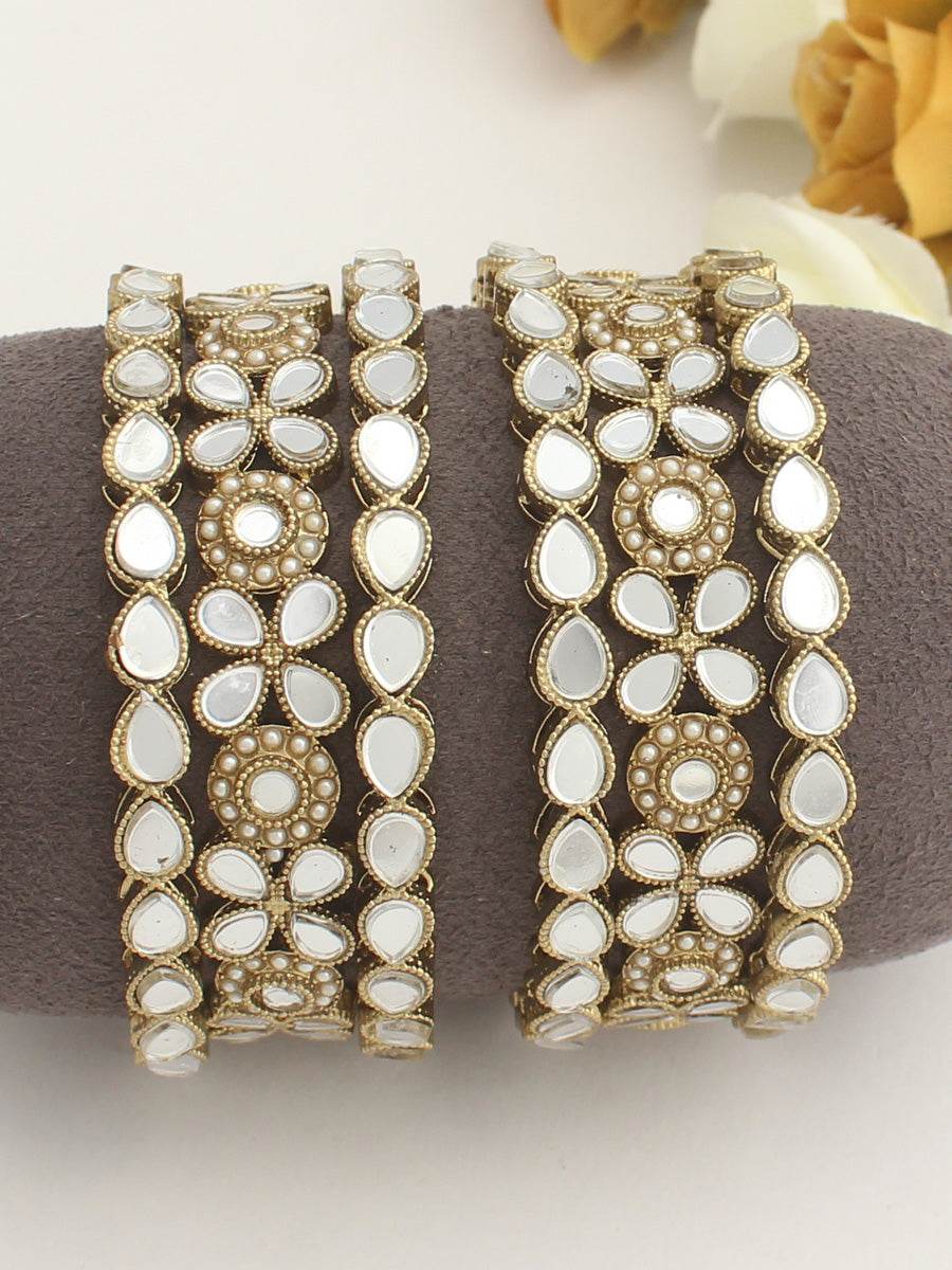 Kirat Bangle Set Gold T4 Jewels