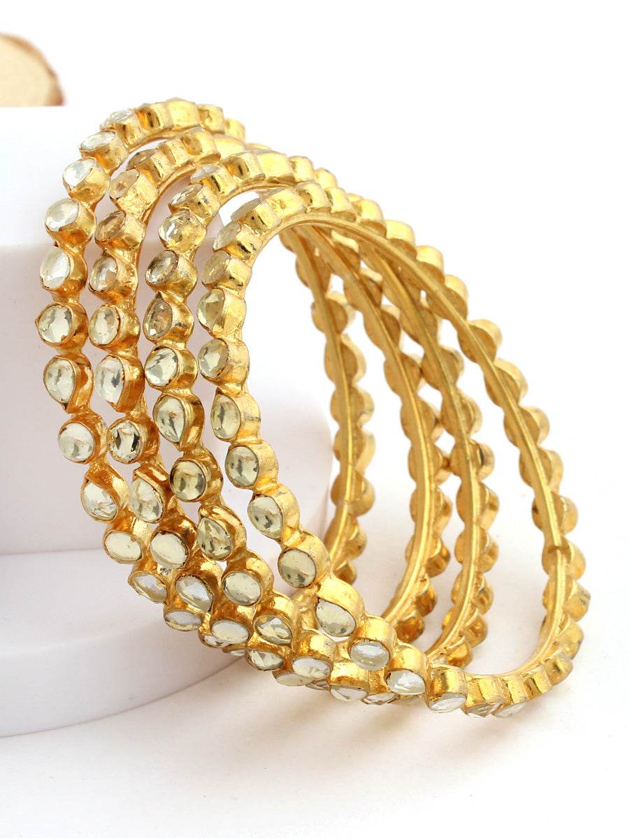 Suniti Bangle Set Golden 2.4 T4 Jewels