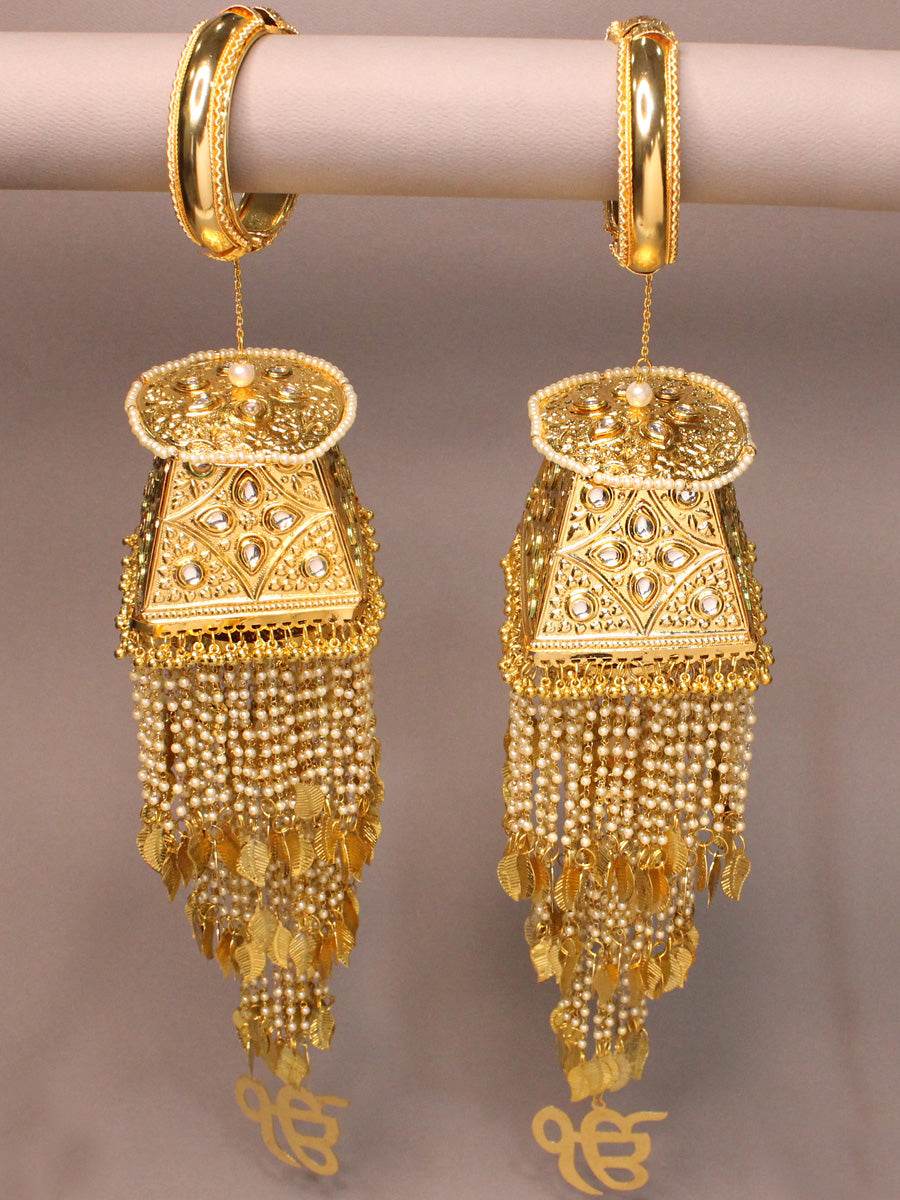 Ik Onkar Kaleeray Golden T4 Jewels